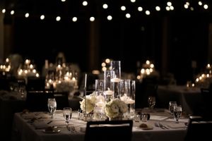 Glowing, Candlelit Tables Details
