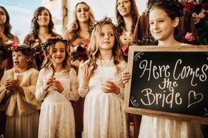 Here Comes the Bride Ring Ceremony