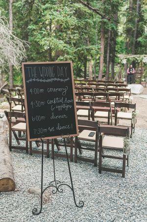 Wedding Schedule Ceremony