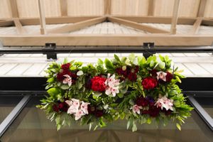 Bold and Stunning - Hanging Floral Accent Piece Decor