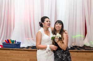 Guest Who Caught the Bridal Bouquet Reception - Bouquet Toss