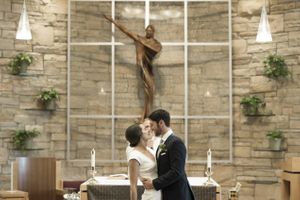 First Look Bride and Groom