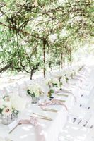 Ceremony Dinner Table Details