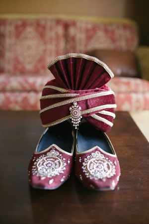 Hoopes Events | Reema and Spencer | Temple Har Shalom | Park City Utah | Groom's Traditional Indian Hat and Shoes Reema_Spencer_Temple_Har_Shalom_Park_City_Utah_Groom's_Hat_Shoes.jpg