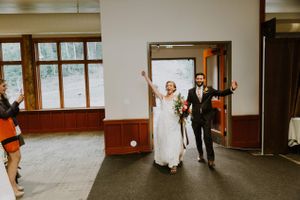 Bride and Groom - Grand Entrance at Reception Reception