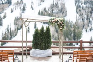 Hoopes Events | Ilana and Dave | Stein Eriksen Lodge | Deer Valley Resort | Park City Utah | Details | Flower-Decked Ceremony Backdrop Ilana_Dave_Stein_Eriksen_Lodge_Deer_Valley_Park_City_Utah_Spring_Flower_Decked_Ceremony_Backdrop.jpg