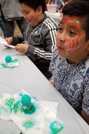 Easter Egg Dyeing Children's Activities