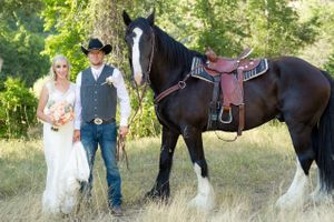 Hoopes Events | Kristin and Haven | Blacksmith Fork Canyon | Hyrum Utah | Couple With Horse Bride Rode On To Ceremony Kristin_Haven_Blacksmith_Fork_Canyon_Hyrum_Utah_Couple_With_Horse.jpg