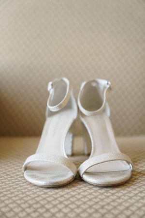 Bride's Details - Shoes Pre-Ceremony