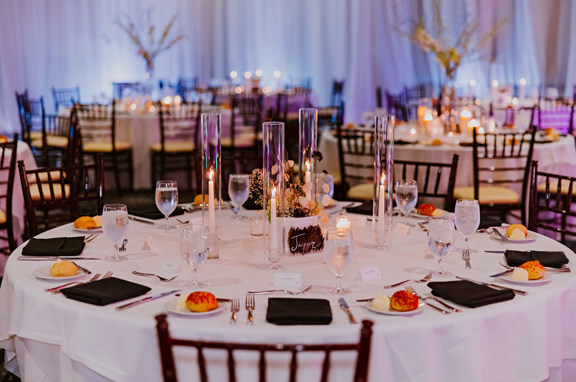 Reception Table Details