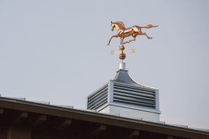 Hoopes Events | McCall and Brad | DeJoria Center | High Star Ranch | Kamas Utah | Weather Vane on Top of Barn McCall_Brad_High_Star_Ranch_Kamas_Utah_Weather_Vane.jpg