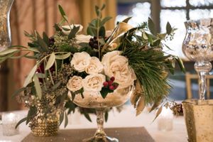 Pastel Floral Centerpiece Receptions Details