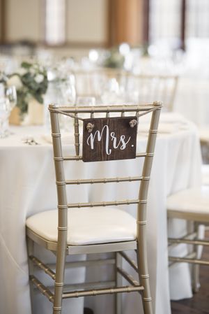 Mrs. - Bride's Chair Details