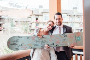 Hoopes Events | Ilana and Dave | Canyons Resort | Park City Utah | Bride and Groom Show Off Signed Snowboard Before Skiing/Snowboarding Ilana_Dave_Canyons_Resort_Park_City_Utah_Bride_Groom_Show_Off_Signed_Skiboard_Before_Skiing_and_Boarding.jpg
