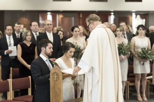 Bride and Groom Kneeling Ceremony