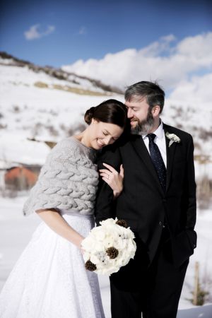 First Look Bride and Groom