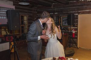 Kiss After Cake Couple