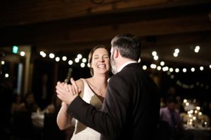 Laughing Couple Dancing
