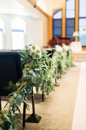 Chapel Floral Decor Details