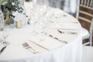 Elegant Table Setting Details