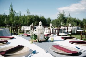 Hoopes Events | Reema and Spencer | Temple Har Shalom | Park City Utah | Outdoor Table Setting Accented Featuring White Lantern Centerpiece Reema_Spencer_Temple_Har_Shalom_Park_City_Utah_Outdoor_Table_Setting_White_Lanterns.jpg