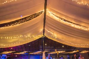 Details | Full, Draped, Lighted Ceiling Sizzling Platters 2015