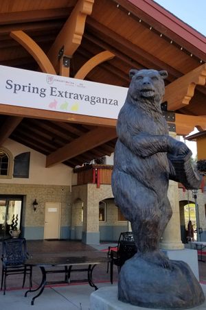 Bear at Entrance Resort