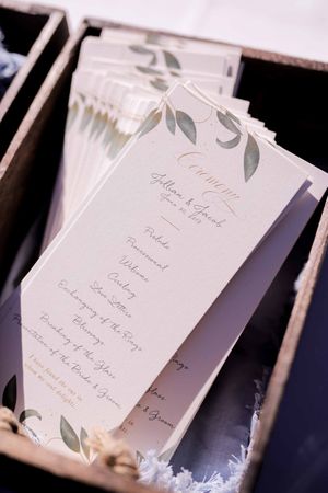 Ceremony Program Details