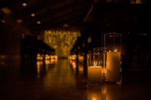 Hoopes Events | Julia and Mark | Silver Lake Lodge | Deer Valley | Park City Utah | Warm, Glowing Candlelit Walkway Julia_Mark_Silver_Lake_Lodge_Deer_Valley_Resort_Park_City_Utah_Warm_Glowing_Candle_Lit_Aisleway.jpg