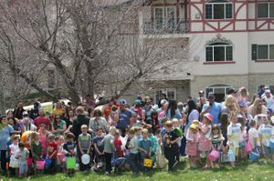 Egg Hunters Ready to Go Free Easter Egg Hunt