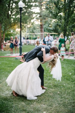Hoopes Events | Brianne and Braden | Monument Park Stake Center | Salt Lake City Utah | Groom Kissing Bride | Dip Brianne_Braden_Monument_Park_Stake_Center_Salt_Lake_City_Utah_Kiss_Dip.jpg