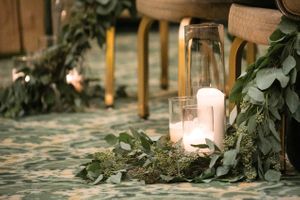 Lighted Lanterns With Greenery Hoopes Events | Callie and Gabe | Grand America |