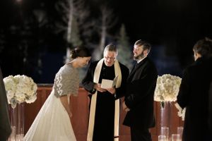 Laughing Bride Ceremony