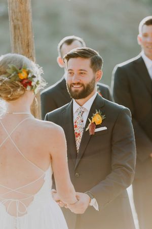 Groom Vows Ceremony
