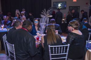 Seated Guests Sizzling Platters 2015