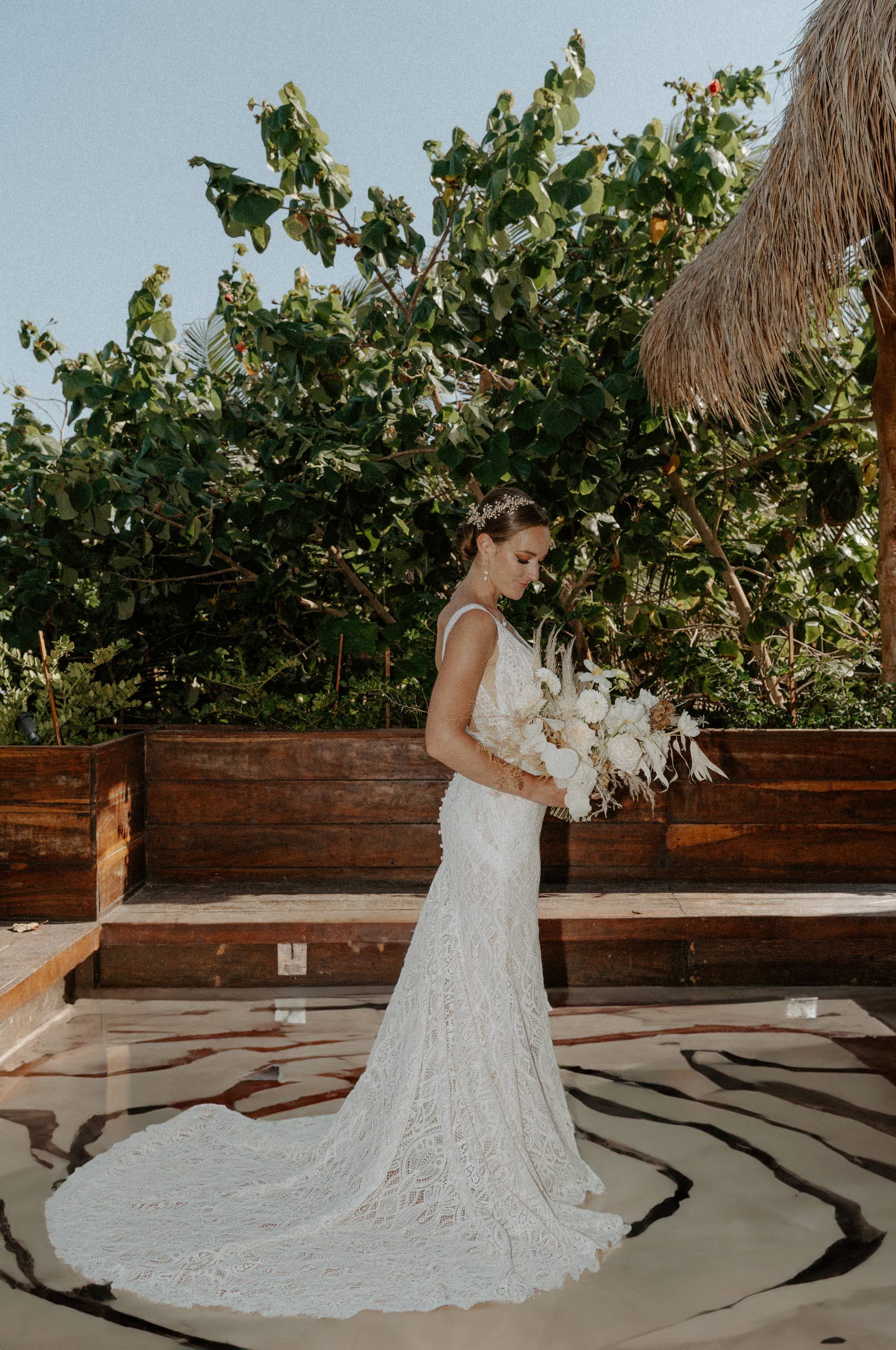 Contemplative Bride Bride