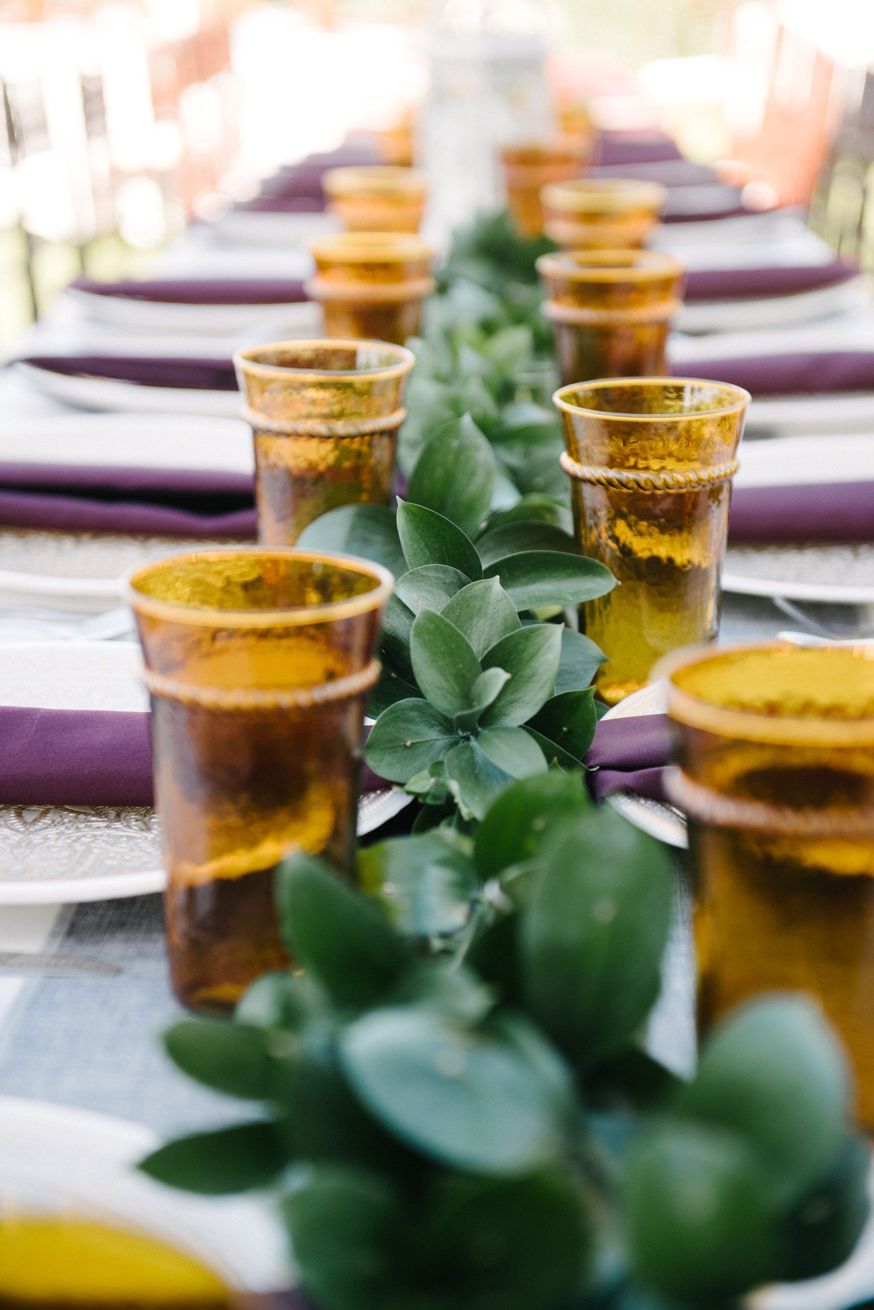 Hoopes Events | Reema and Spencer | Temple Har Shalom | Park City Utah | Exquisite Amber Glasses on Stunning Table Setting Reema_Spencer_Temple_Har_Shalom_Park_City_Utah_Amber_Glasses.jpg