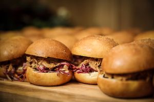 Korean Barbecue Sliders Food
