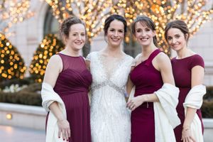 Bride and Bridesmaids Pre-Ceremony