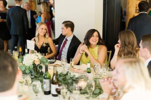 Happy Guests With Stunning Decor Reception