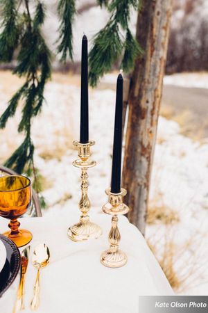 Hoopes Events | Romantic Winter-Styled Shoot | Gold Candlesticks with Gold Flatware Romantic_Winter_Shoot_Gold_Candlesticks.jpg