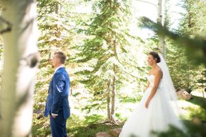 Hoopes Events | Chelsea and Walker | Red Cliff Ranch | Heber City Utah | First Look | Bride Approaches Chelsea_Walker_Red_Cliff_Ranch_Heber_City_Utah_First_Look_Bride_Approaches.jpg