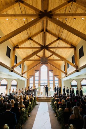 Wide-Angle View of Ceremony Ceremony