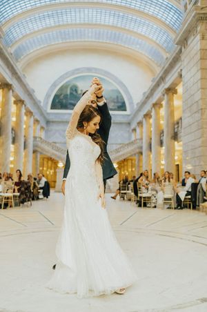 Bride spins during first dance Reception - First Dance