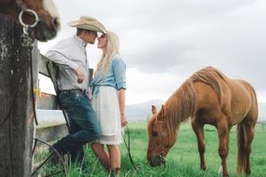Hoopes Events | Kristin and Haven | Blacksmith Fork Canyon | Hyrum Utah | Couple Kissing By a Fence Kristin_Haven_Blacksmith_Fork_Canyon_Hyrum_Utah_Kissing_by_a_Fence.jpg