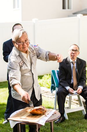 Serving Up the Pig Reception