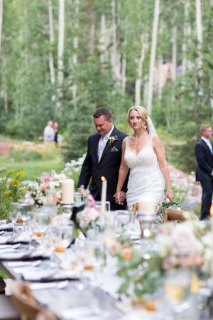 Hoopes Events | Evelyn and Kevin | Park City Utah | Bride and Groom by Reception Dinner Table Evelyn_Kevin_Park_City_Utah_Bride_Groom_Reception_Dinner_Table.jpg