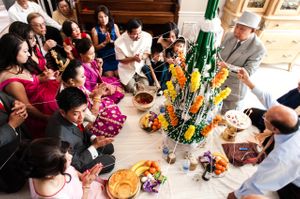 Guests Gather at Ceremony Ceremony