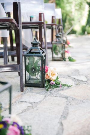 Hoopes Events | Claire and Scott | Millcreek Inn | Salt Lake City Utah | Aerial View of Reception Dinner Table Claire_Scott_Millcreek_Inn_Salt_Lake_City_Utah_Floral_Lantern_Decor.jpg