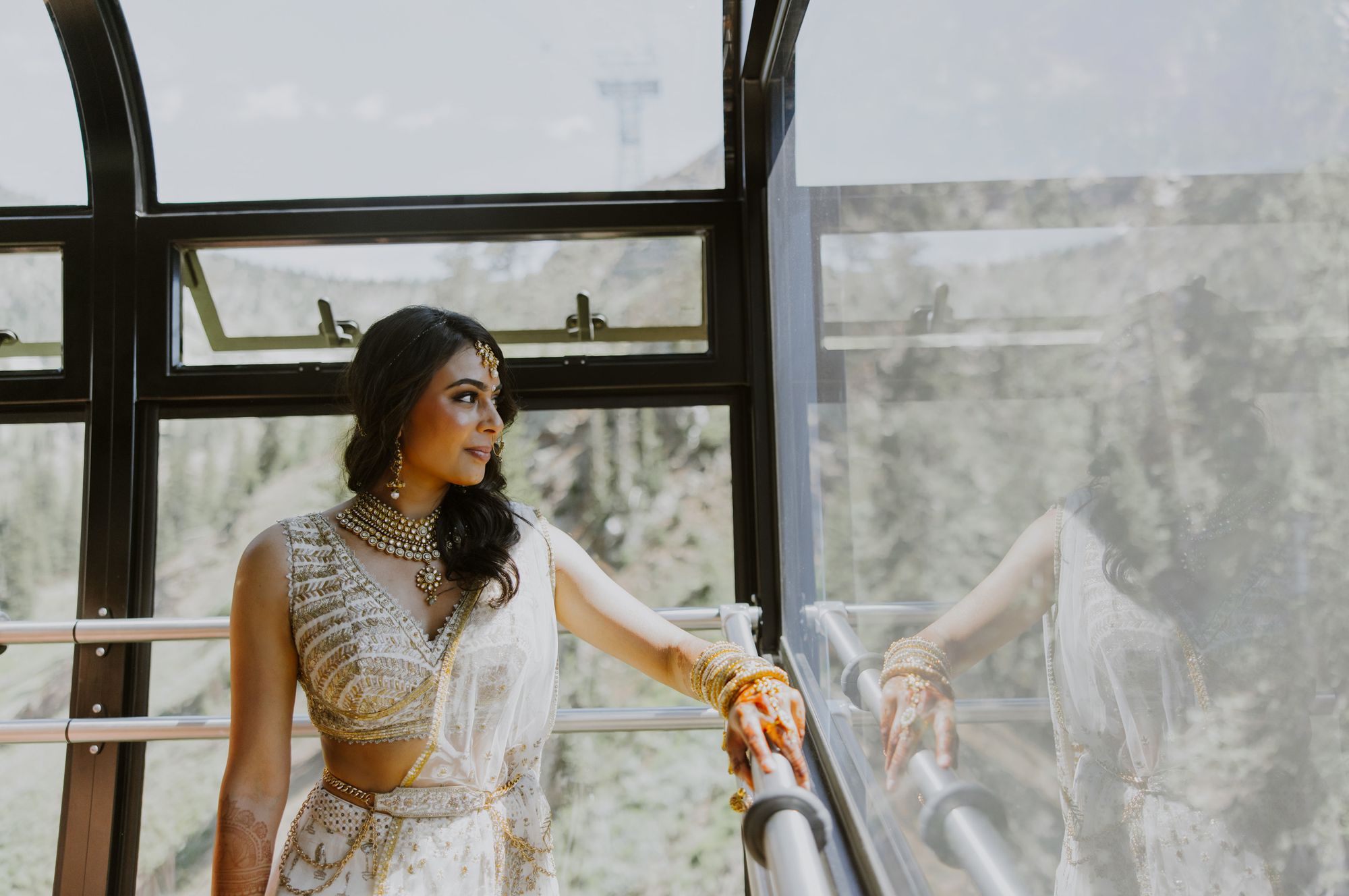 Bride on Gondola Ceremony